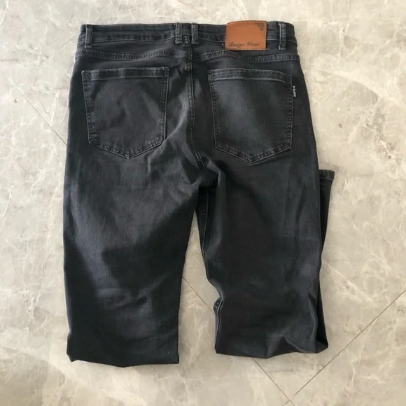 Men's Black Jeans - Picture 3 of 3